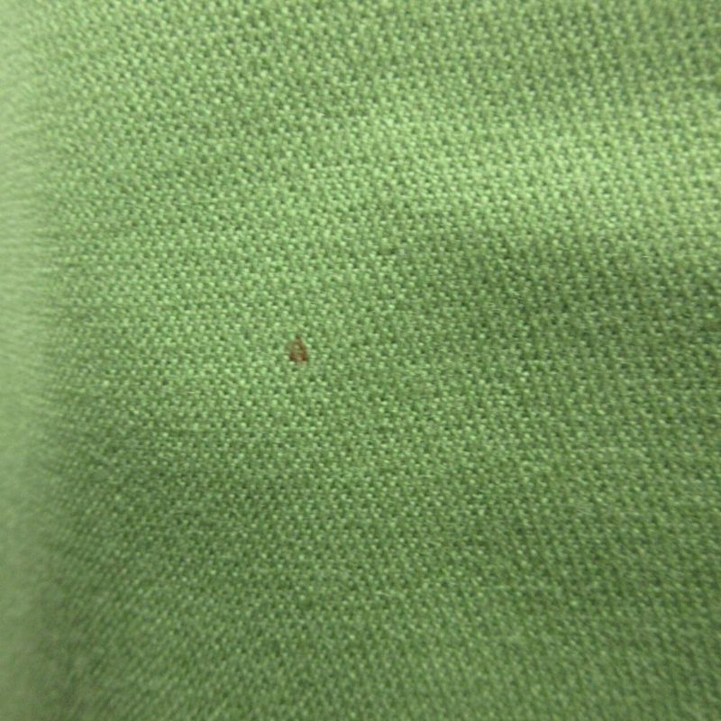 Good Christian DIOR Flared Tuck Pleated Skirt Bottoms Vintage S Green Women Used