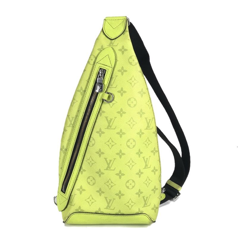 Louis Vuitton Body Bag Duo Su Ring Bag M30945 Monogram Canvas Jeanne Yellow