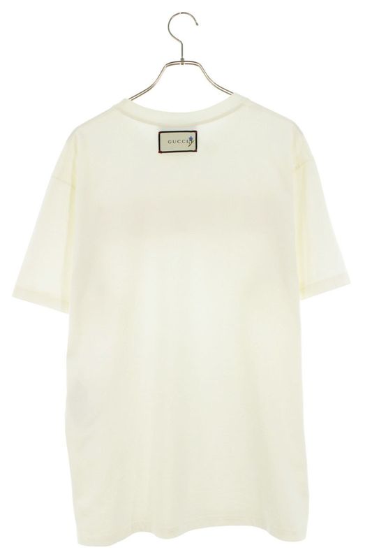 Gucci 565806 Xjbcs THE FACE Printed Oversize T-shirt Men's S