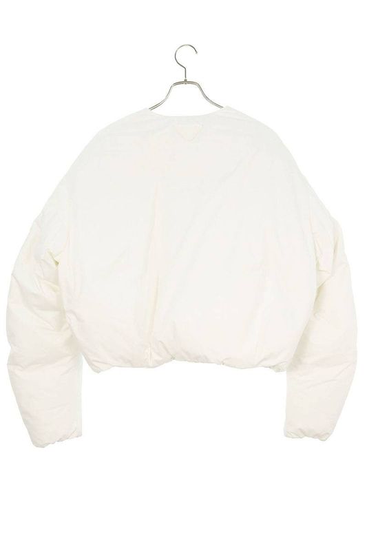 Prada 23AW Sgc376 Cropped Cotton Down Blouson Men's L