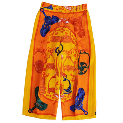 Hermes Pants Wide Long Silk Twisted — view 2