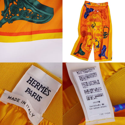 Hermes Pants Wide Long Silk Twisted — view 6