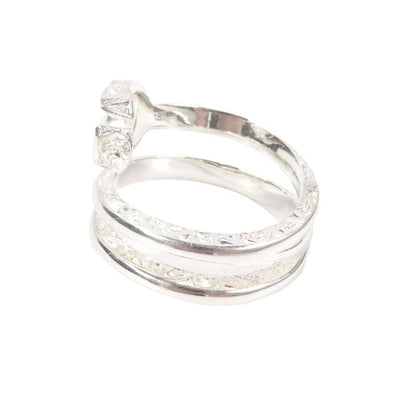 Gucci 770719 Double G Key Motif Ring Ring Ag925 Silver 18 Weight