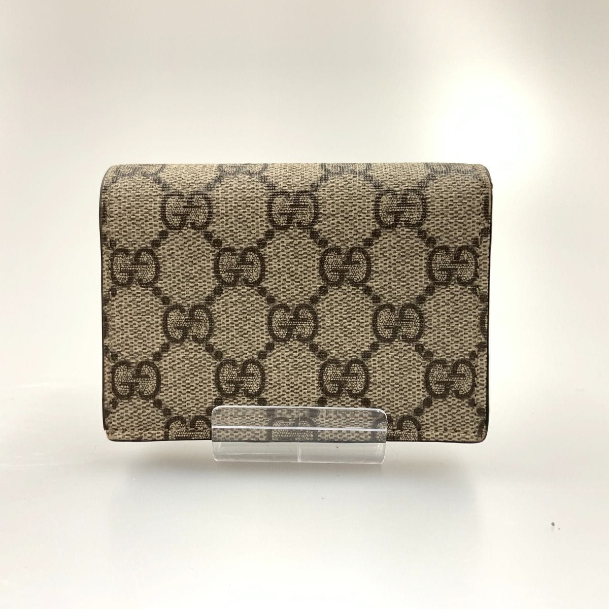 Gucci Ggmarmont GG Supreme Mini Wallet Bifold Wallet 658610 Beige X Wallet