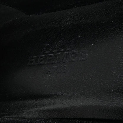 Hermes Flat Size 35 Black Shoes — view 6