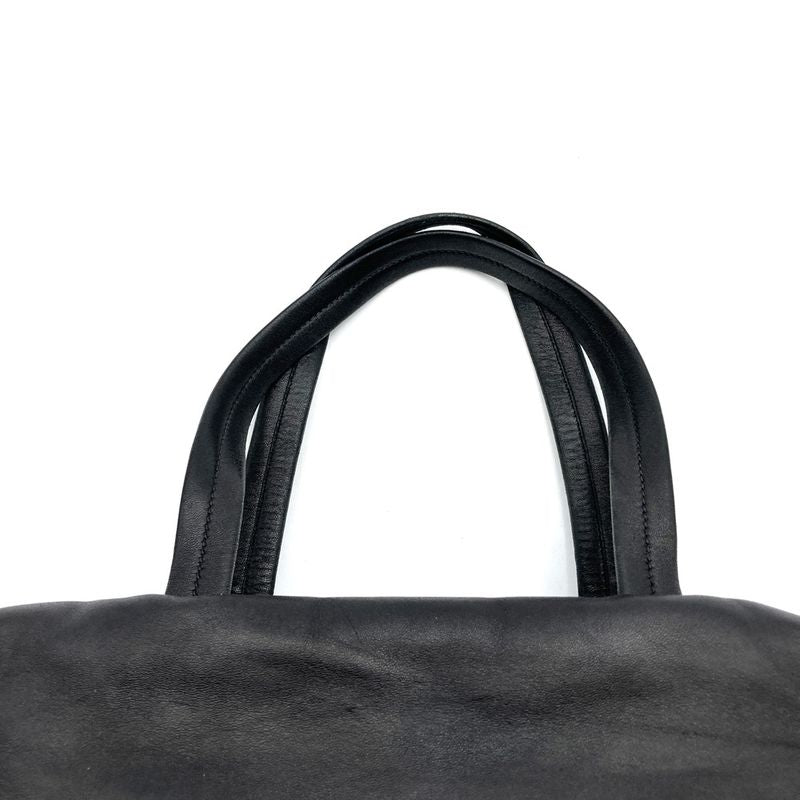 Prada 1bg047 Tote Bag Navy Blue Nylon/leather Ladies Men's Branded High Brand