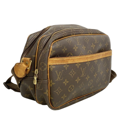 Louis Vuitton Shoulder Bag Monogram Reporter PM Brown — view 2