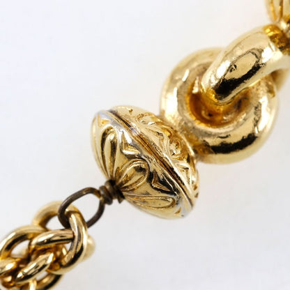 Chanel Long Vintage Gold Plated Ladies 144g Necklace