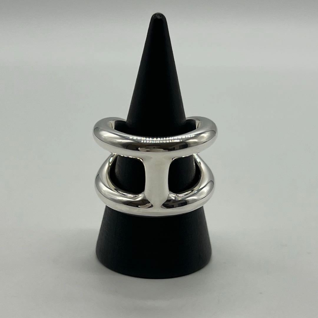 Hermes Osmose GM Ring Size 56 AG 925