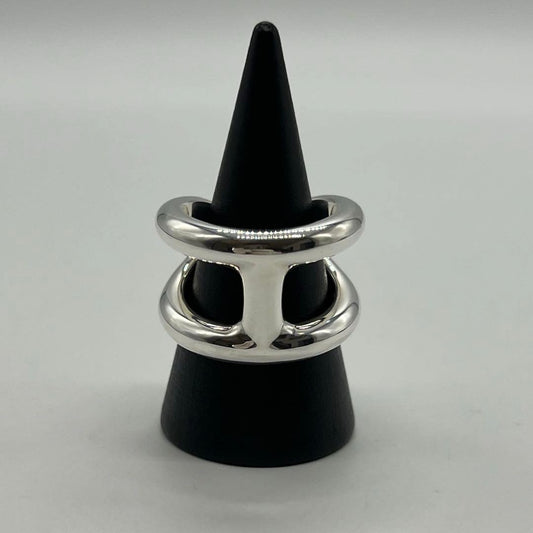 Hermes Osmose GM Ring Size 56 AG 925