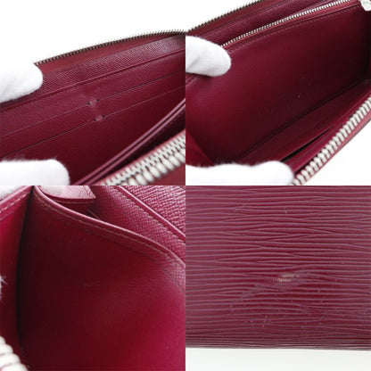 Louis Vuitton Zippy Wallet Epi Leather Red Mi1106 Ladies Long Wallet