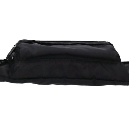 Prada Linylon Waist Bag With Triangle Plate Men's