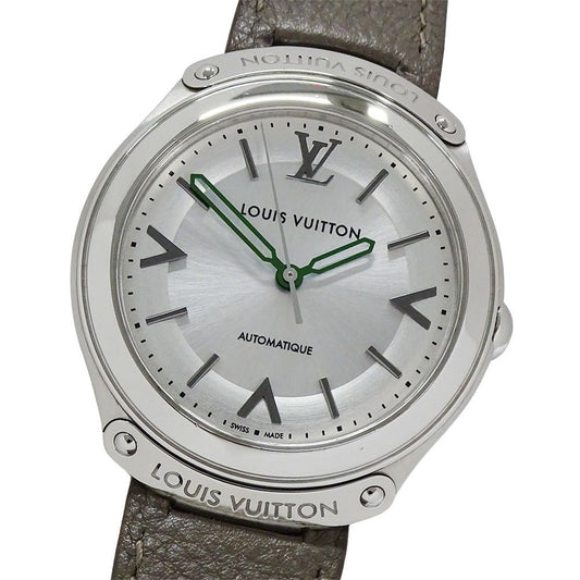 Louis Vuitton Watch Fifty Five Automatic Winding at Stainless Steel Leather