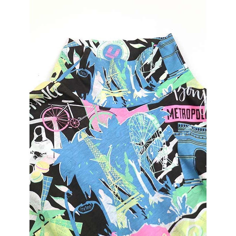 Balenciaga 20 SS City Print Cotton Dress Mix XS — view 4