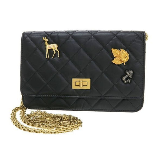 Chanel Chain Wallet Black