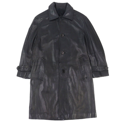 Loewe Anagram Embossed Logo Chin Strap Button Lamb Leather — view 2