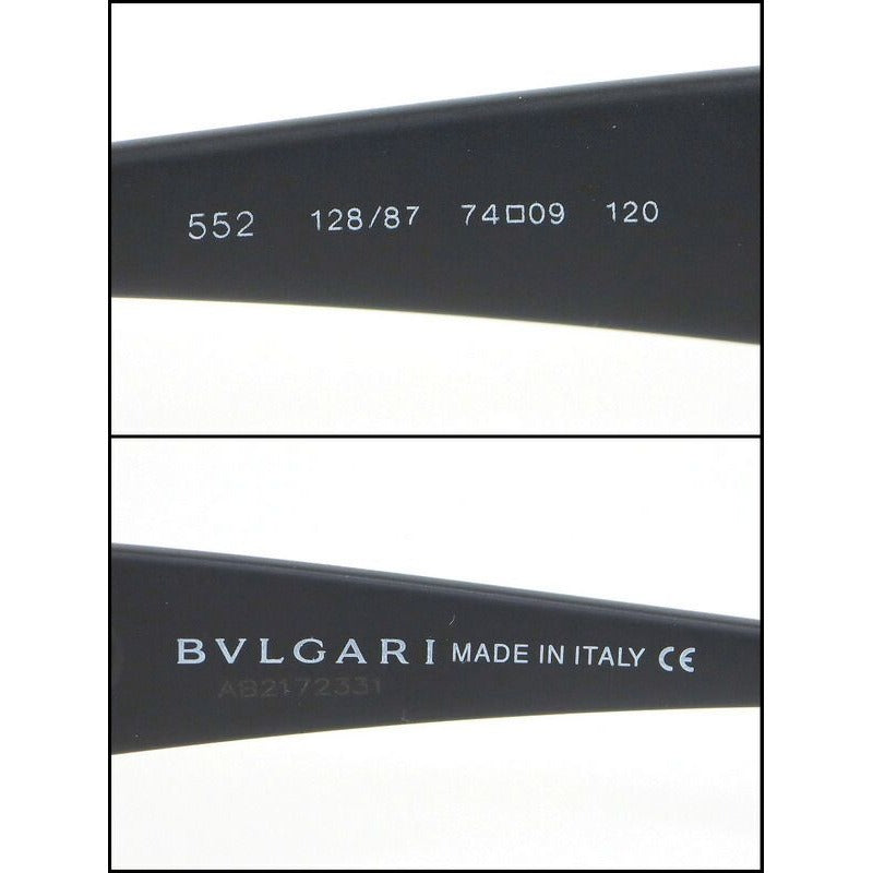 Bvlgari Sunglasses Open Square Black 552 128 87 — view 6