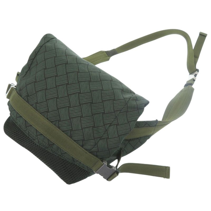 Bottega Veneta Nylon Body Bag Nylon Green 0525 Bottega Veneta