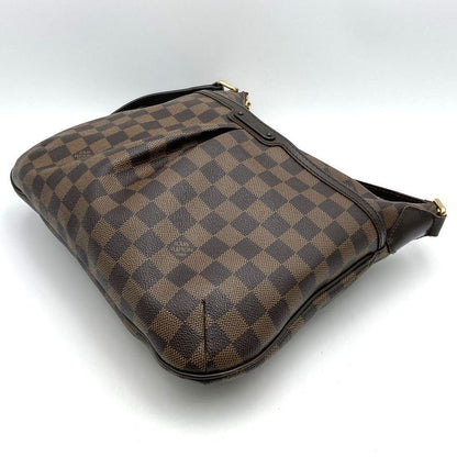 Louis Vuitton N42251 Bloomsbury PM Shoulder Bag Damier Canvas Ebène Ladies Men