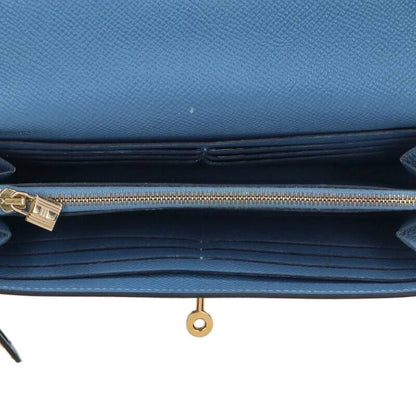 Hermes Kelly Wallet Engraved C Ghardware Vaux Epson Wallet Men's