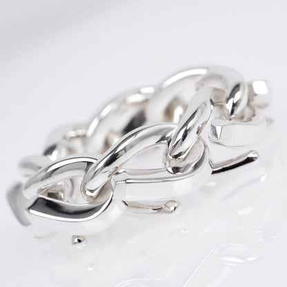 Tiffany & Co Forge Link Ring #50 Ag925 Silver SV Ring Jewelry Accessorie