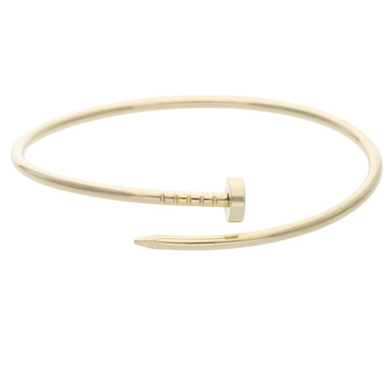 Cartier Juste UN CLOU Bracelet SM Juste Un Clou 18K Yellow Goldbracelet Men 17