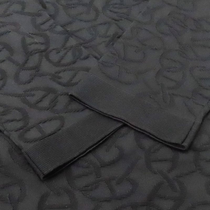 Hermes Knit Dress Twill Laine 4e2530dc 34 Size Black Chaine D'ancre