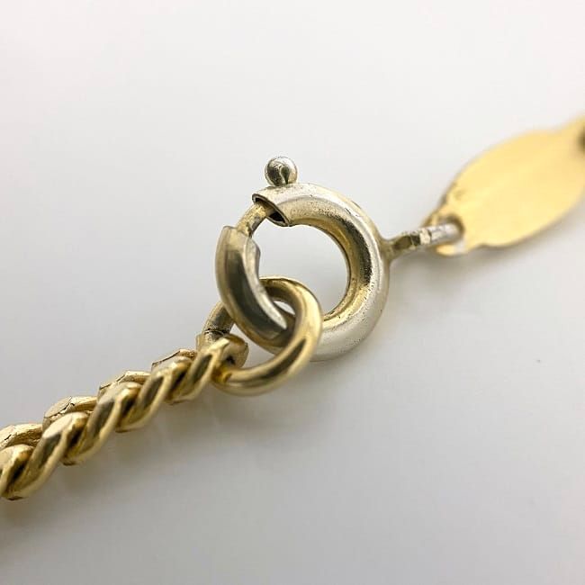 Christian Dior Long Necklace Gold Excellent Condition Vintage