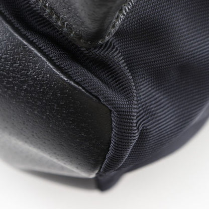 Gucci 019.2058.0173.5 Nylon Canvas And Leather Black Ladies Backpack/daypack