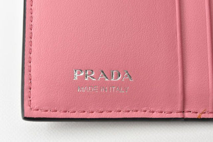 Unused Prada Wallet Mini Wallet Foldable Wallet 1mv204