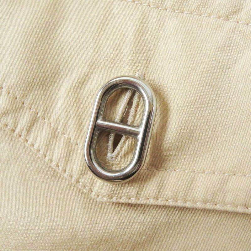 Hermes 2023 3e0548dx Cotton Silver Hardware Chaine D'ancre Hardware Serie