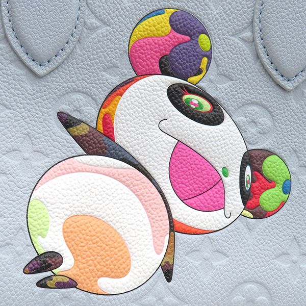 Louis Vuitton 2way Bag LV X Tm on the Go PM Monogram Empreinte Washed Blue Gold