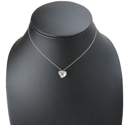 Tiffany & Co Necklace Curved Heart 925 Silver Approx 4.2g Silver Elsa Peretti