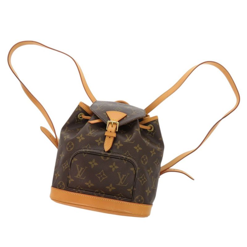 Louis Vuitton Mini Montsouris Monogram M51137 Brown Backpack Sac Daypack LV
