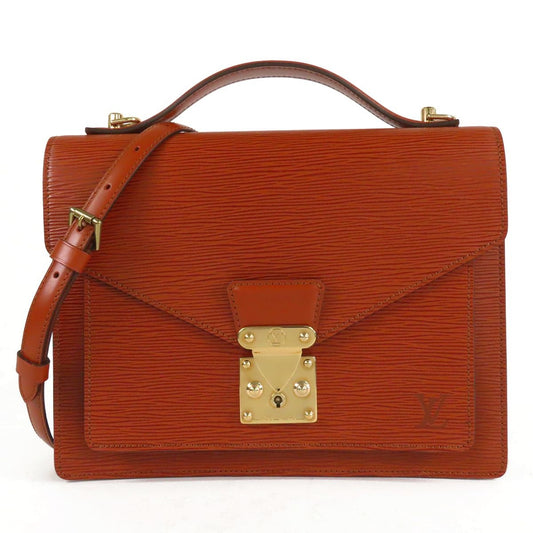 Louis Vuitton Monceau Kenya Brown Epi Leather 2-Way Shoulder Bag