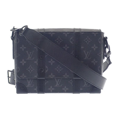 Louis Vuitton Trunk Messenger PM Shoulder Bag Monogram Canvas Black