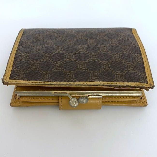 Celine Bifold Wallet Ec20969 Brown Beige Macadam