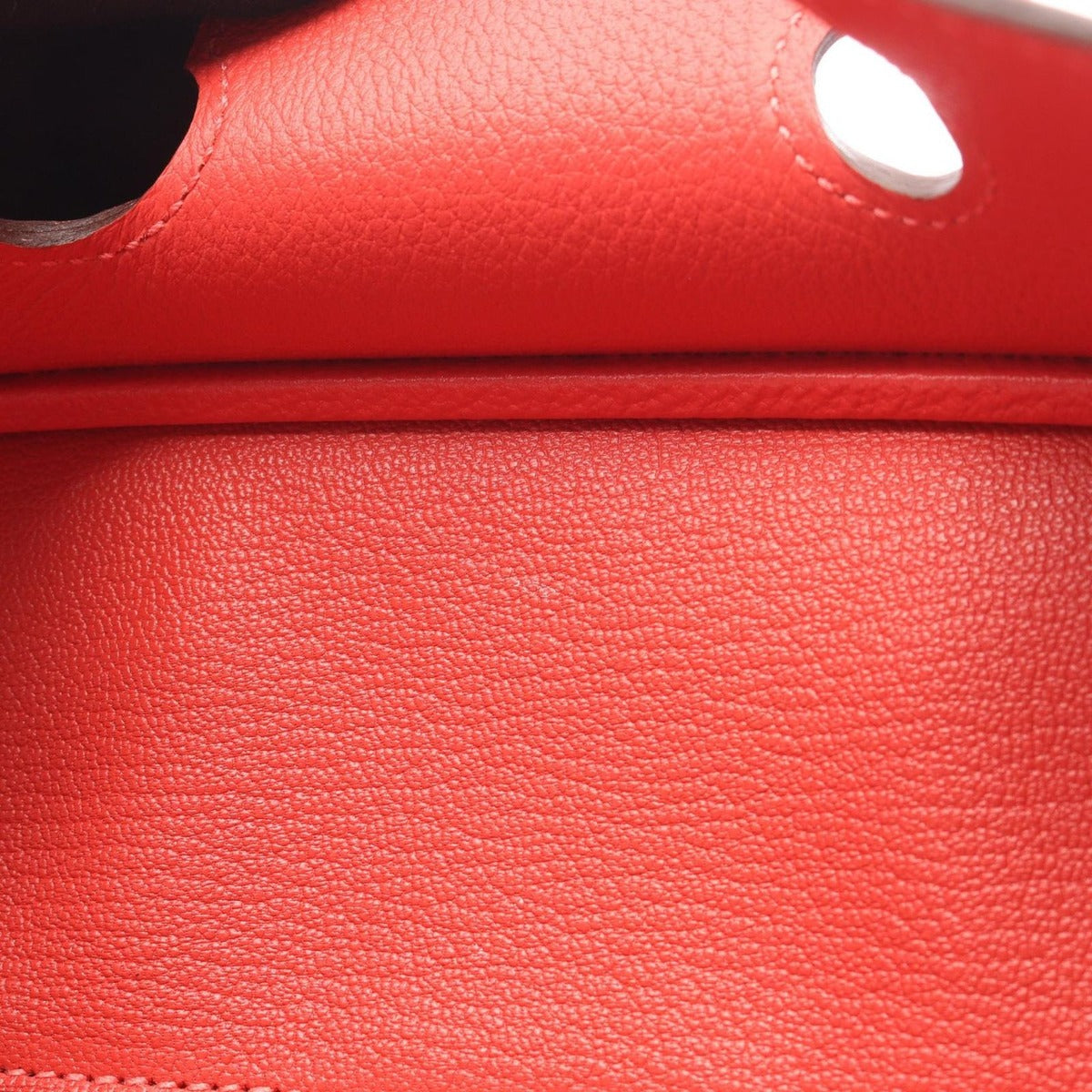 Hermes Handbag Birkin 25 Rouge Pivoine Leather — view 9
