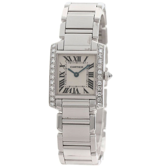 Cartier Tank Francaise SM Watch 18K White Gold