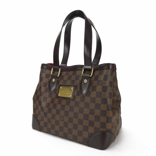 Louis Vuitton Tote Bag Hampstead PM N51205 Damier Canvas Brown - Shoulder Women