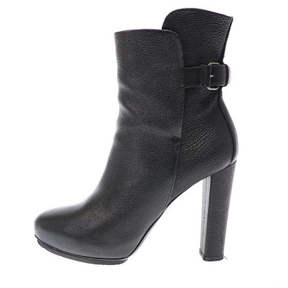 Balenciaga High Heel Leather Boots 245433 Black 37