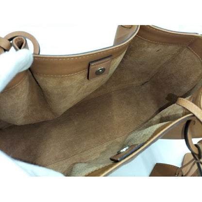 Gucci Tote Bag with Pouch Leather Brown 94898 — view 10