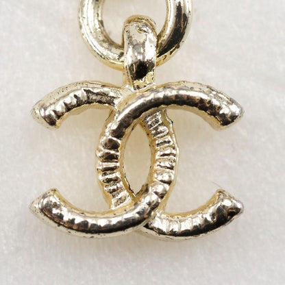 Chanel Coco Mark Rhinestone Pearl And Metal Ladies 17.3g Necklace