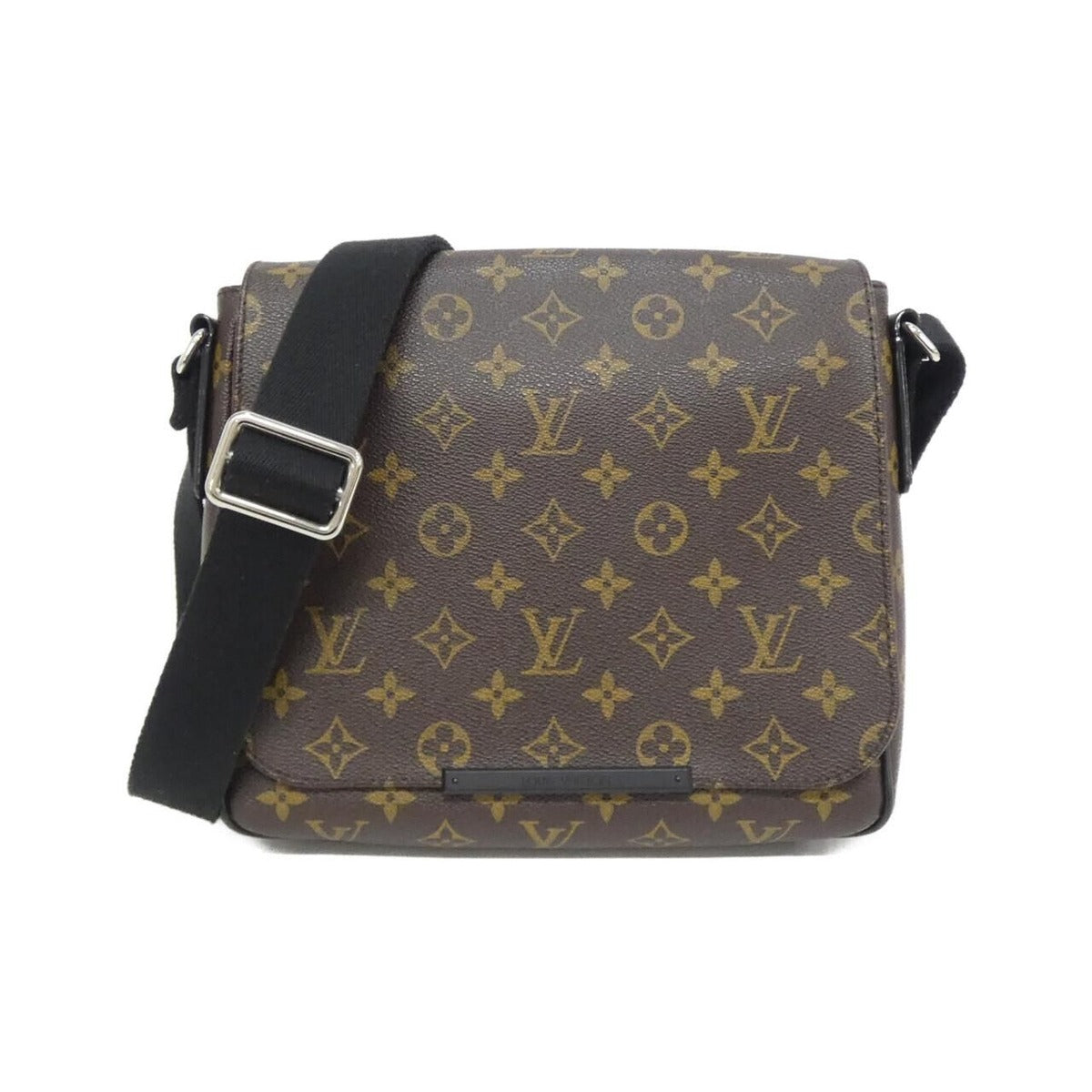 Louis Vuitton Monogram Macassar District PM Shoulder Bag
