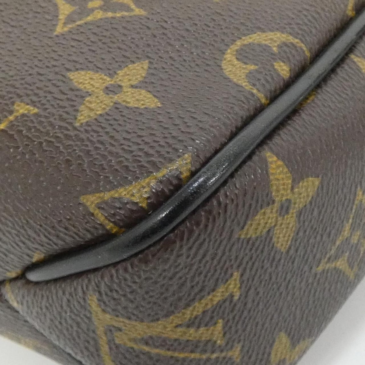 Louis Vuitton Monogram Macassar District PM Shoulder Bag — view 3