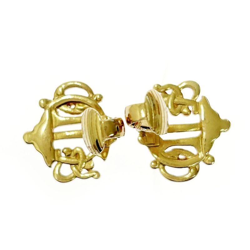 Christian Dior GP Emblem Earrings Women's 382373 Earrings