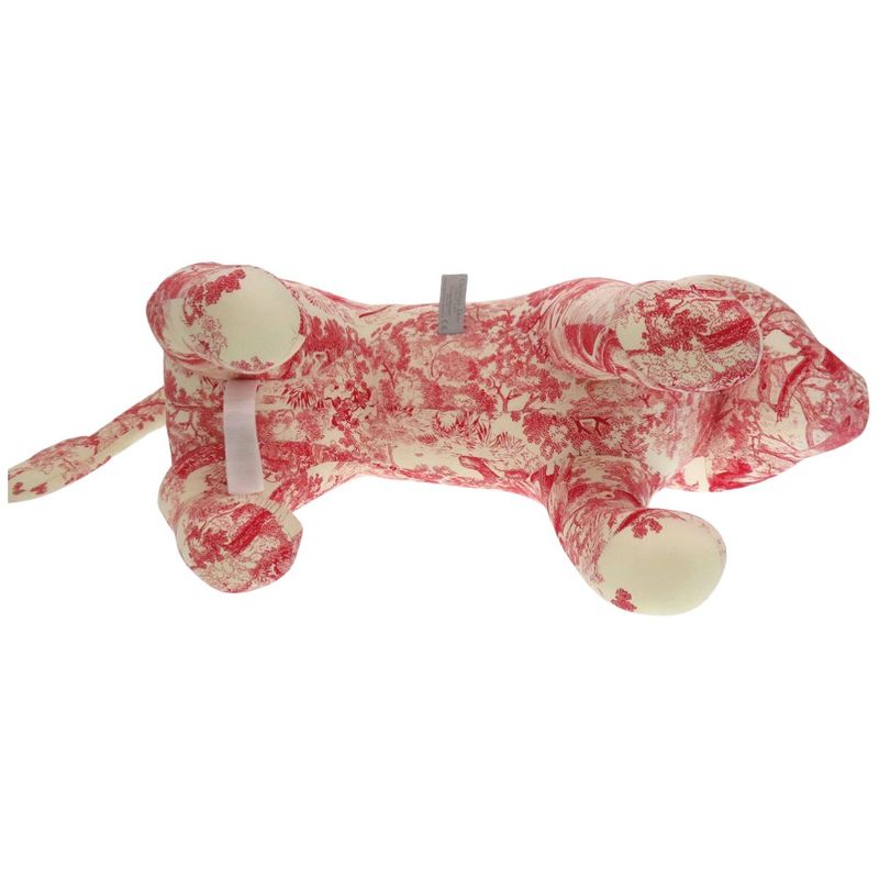 Dior Baby Dior Toile De Jouy Animal Plush Toy Polyester Red 1708 Dior