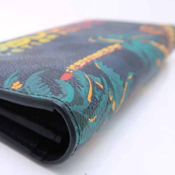 Louis Vuitton Portefeuille Brother N63509 2018 Damie Ecobalt Jungle Print Long