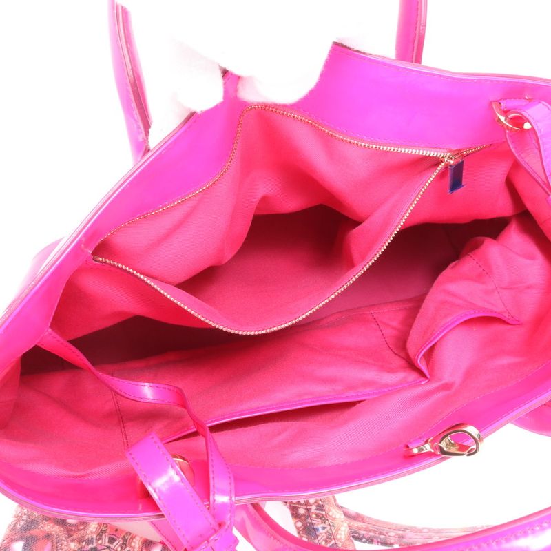 Bulgari Hologram Seal Matthew Williamson 2WAY Tote Bag Crossbody Shoulder A4