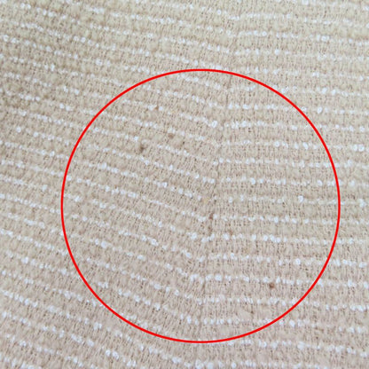 CHANEL Vintage 02C P18870v10901 Coco Mark Tweed Jacket And Skirt Setup Beige 38